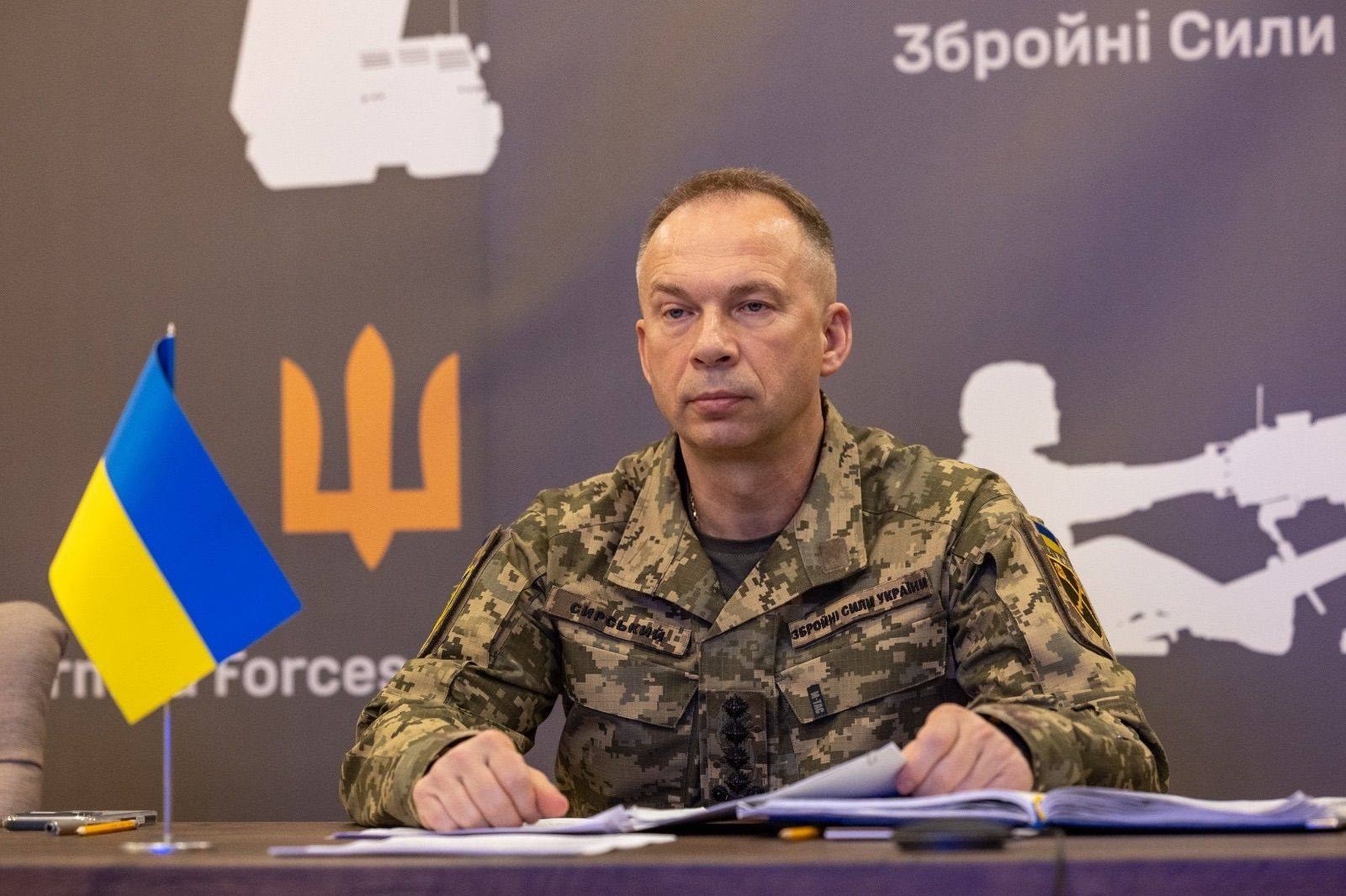 Олександр Сирський на посаді головнокомандувача ЗСУ