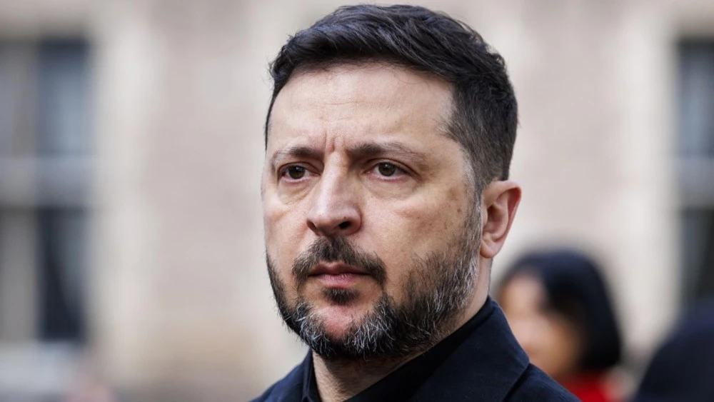 Володимир Зеленський під час засідання Ради національної безпеки й оборони